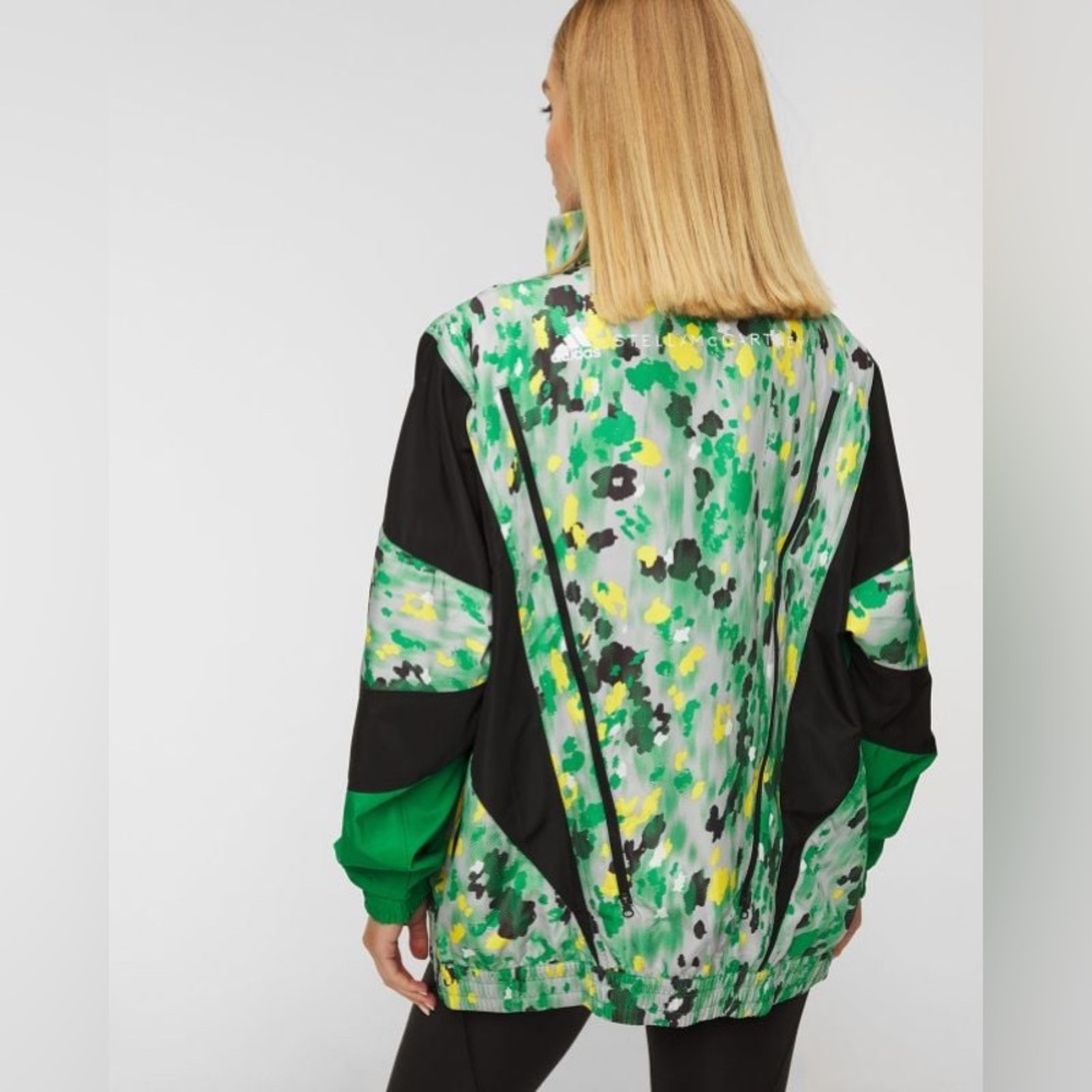 Adidas by Stella McCartney asmc Printed Woven Track Top Jacket small NWT - Picture 4 of 16